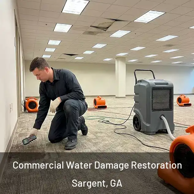  Commercial Water Damage Restoration Sargent, GA