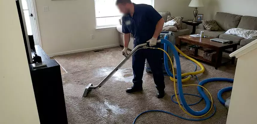 Flooded Basement Carpet Cleanup Sargent